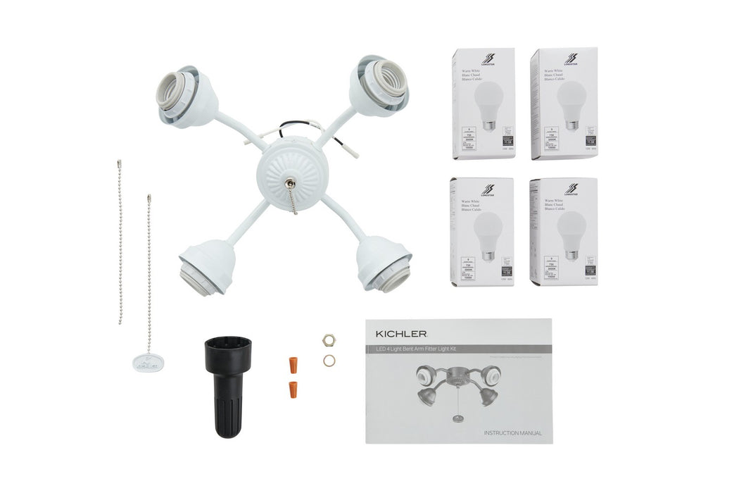 Myhouse Lighting Kichler - 350015WH - LED Fan Fitter - Accessory - White