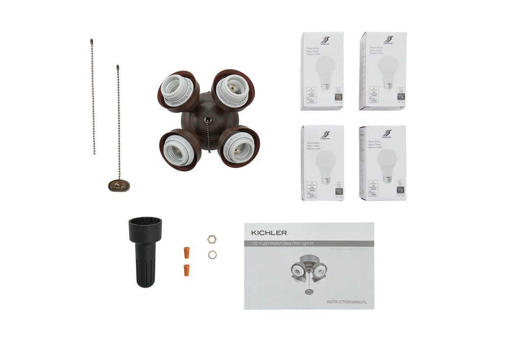 Myhouse Lighting Kichler - 350210TZ - LED Fan Fitter - Accessory - Tannery Bronze