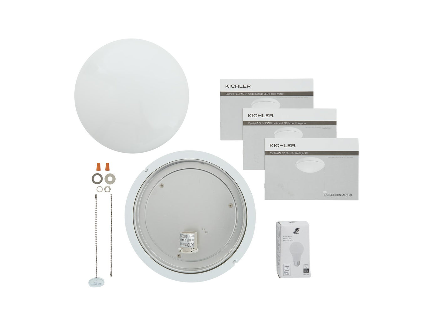 Myhouse Lighting Kichler - 380911WH - LED Fan Light Kit - Accessory - White