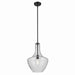 Myhouse Lighting Kichler - 42046BKCS - One Light Pendant - Everly - Black