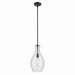 Myhouse Lighting Kichler - 42047BKCS - One Light Pendant - Everly - Black