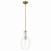 Myhouse Lighting Kichler - 42047NBRCS - One Light Pendant - Everly - Brushed Natural Brass