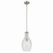 Myhouse Lighting Kichler - 42047NI - One Light Pendant - Everly - Brushed Nickel