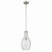 Myhouse Lighting Kichler - 42047NICS - One Light Pendant - Everly - Brushed Nickel