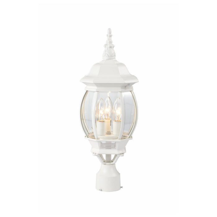 Myhouse Lighting Nuvo Lighting - 60-897 - Three Light Post Lantern - Central Park - White