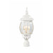 Myhouse Lighting Nuvo Lighting - 60-897 - Three Light Post Lantern - Central Park - White