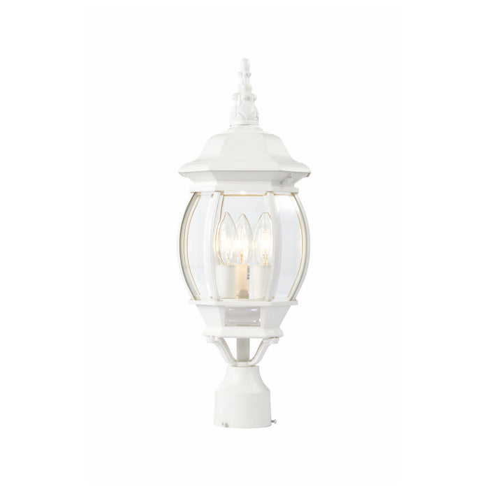 Myhouse Lighting Nuvo Lighting - 60-897 - Three Light Post Lantern - Central Park - White