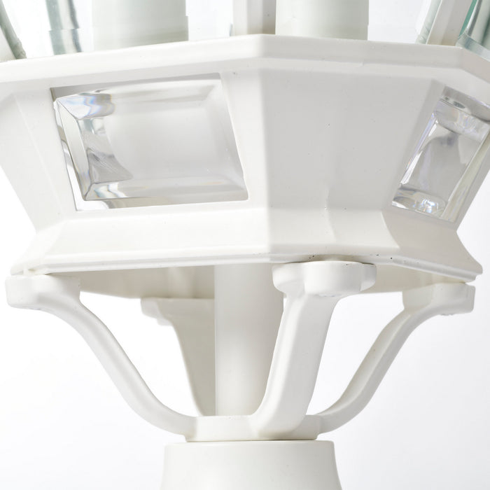 Myhouse Lighting Nuvo Lighting - 60-897 - Three Light Post Lantern - Central Park - White