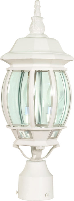 Myhouse Lighting Nuvo Lighting - 60-897 - Three Light Post Lantern - Central Park - White