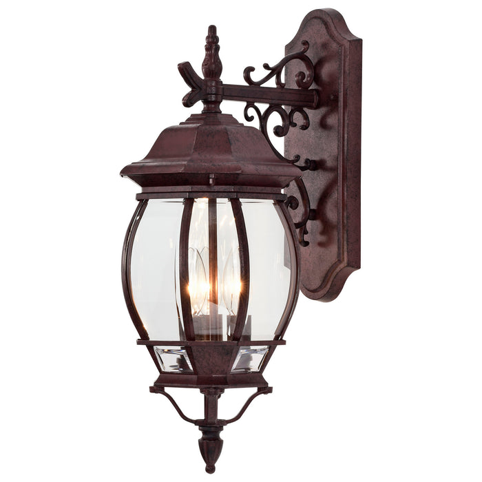 Myhouse Lighting Nuvo Lighting - 60-892 - Three Light Outdoor Wall Lantern - Central Park - Old Bronze