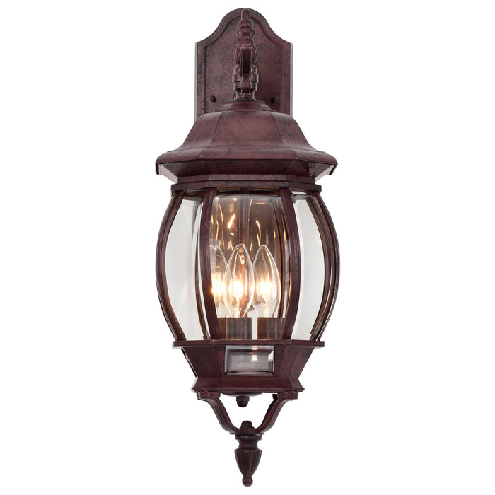 Myhouse Lighting Nuvo Lighting - 60-892 - Three Light Outdoor Wall Lantern - Central Park - Old Bronze