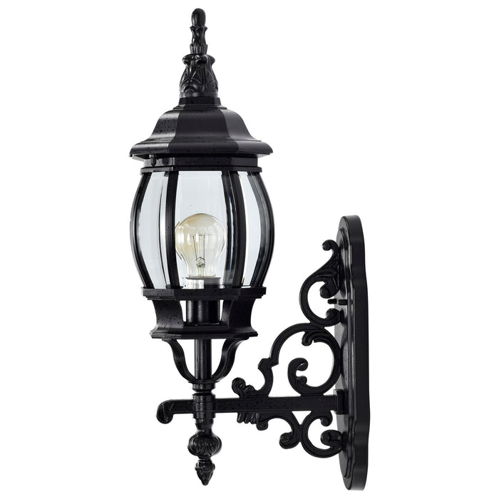 Myhouse Lighting Nuvo Lighting - 60-887 - One Light Outdoor Wall Lantern - Central Park - Textured Black