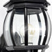 Myhouse Lighting Nuvo Lighting - 60-887 - One Light Outdoor Wall Lantern - Central Park - Textured Black