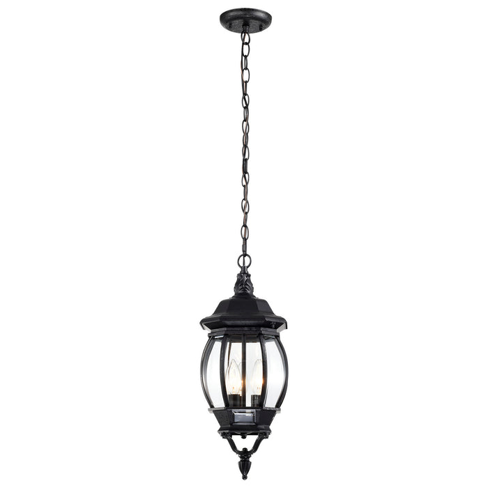 Myhouse Lighting Nuvo Lighting - 60-896 - Three Light Hangng Lantern - Central Park - Textured Black