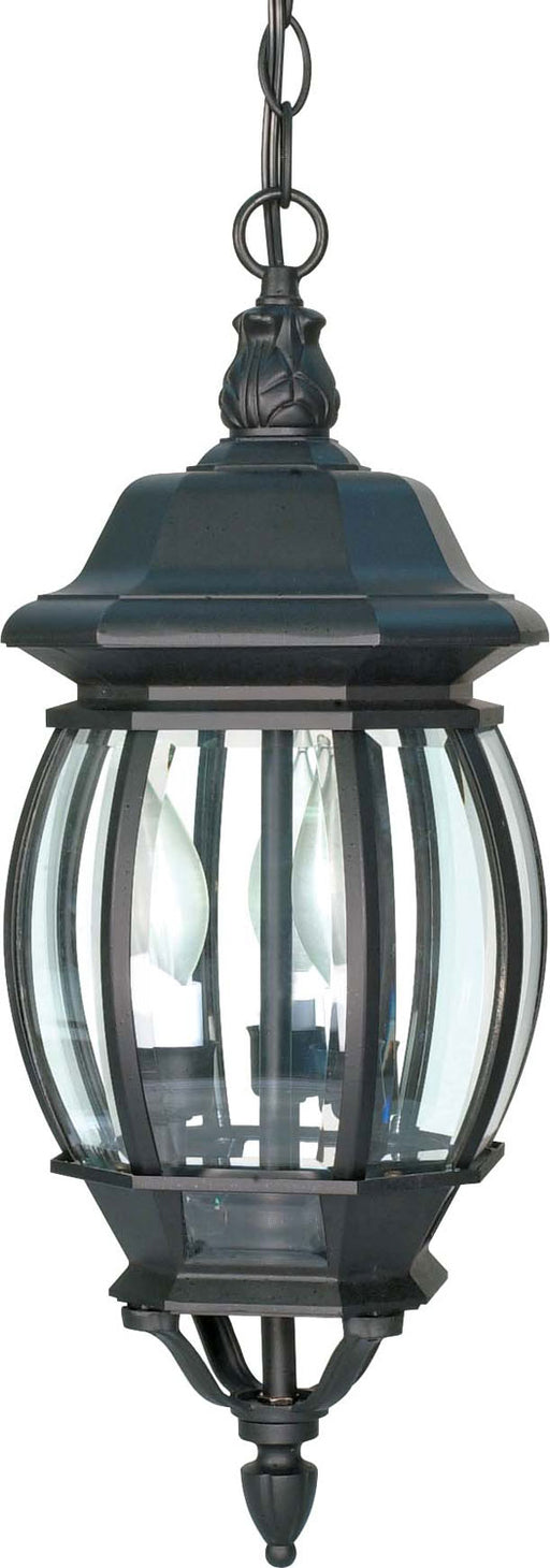 Myhouse Lighting Nuvo Lighting - 60-896 - Three Light Hangng Lantern - Central Park - Textured Black