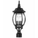 Myhouse Lighting Nuvo Lighting - 60-899 - Three Light Post Lantern - Central Park - Textured Black