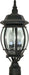 Myhouse Lighting Nuvo Lighting - 60-899 - Three Light Post Lantern - Central Park - Textured Black