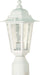 Myhouse Lighting Nuvo Lighting - 60-994 - One Light Post Lantern - Cornerstone - White