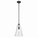 Myhouse Lighting Kichler - 42199BK - One Light Pendant - Everly - Black