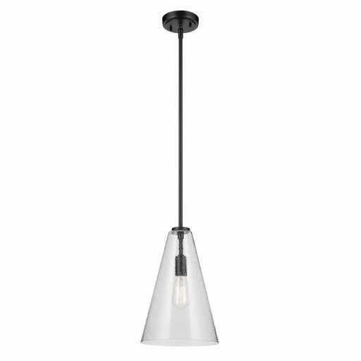 Myhouse Lighting Kichler - 42199BKCS - One Light Pendant - Everly - Black