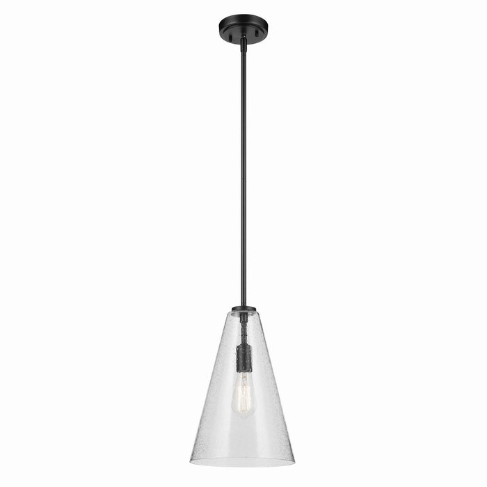 Myhouse Lighting Kichler - 42199BKCS - One Light Pendant - Everly - Black