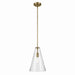 Myhouse Lighting Kichler - 42199NBRCS - One Light Pendant - Everly - Natural Brass