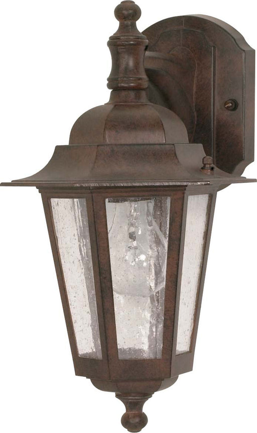 Myhouse Lighting Nuvo Lighting - 60-989 - One Light Outdoor Wall Lantern - Cornerstone - Old Bronze