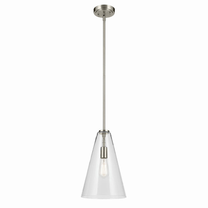 Myhouse Lighting Kichler - 42199NI - One Light Pendant - Everly - Brushed Nickel