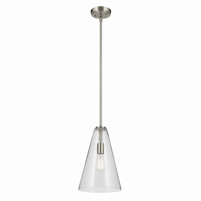 Myhouse Lighting Kichler - 42199NICS - One Light Pendant - Everly - Brushed Nickel