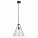 Myhouse Lighting Kichler - 42200BK - One Light Pendant - Everly - Black