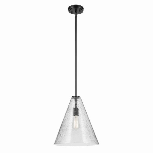 Myhouse Lighting Kichler - 42200BKCS - One Light Pendant - Everly - Black