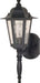 Myhouse Lighting Nuvo Lighting - 60-987 - One Light Outdoor Wall Lantern - Cornerstone - Textured Black