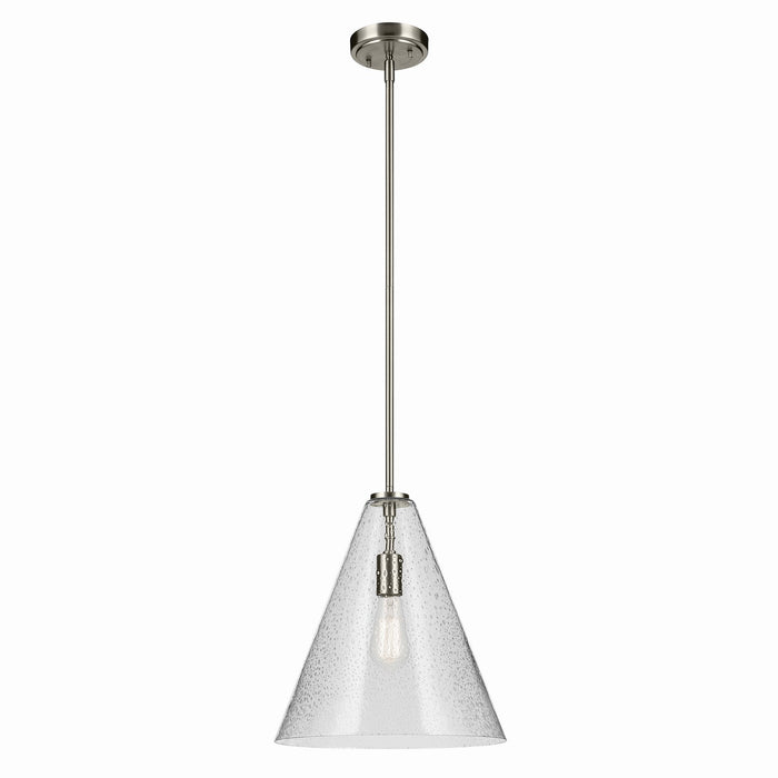 Myhouse Lighting Kichler - 42200NICS - One Light Pendant - Everly - Brushed Nickel