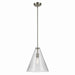 Myhouse Lighting Kichler - 42200NICS - One Light Pendant - Everly - Brushed Nickel