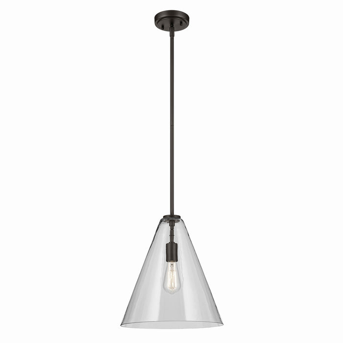 Myhouse Lighting Kichler - 42200OZ - One Light Pendant - Everly - Olde Bronze