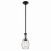 Myhouse Lighting Kichler - 42456BKCS - One Light Pendant - Everly - Black