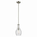 Myhouse Lighting Kichler - 42456NICS - One Light Pendant - Everly - Brushed Nickel