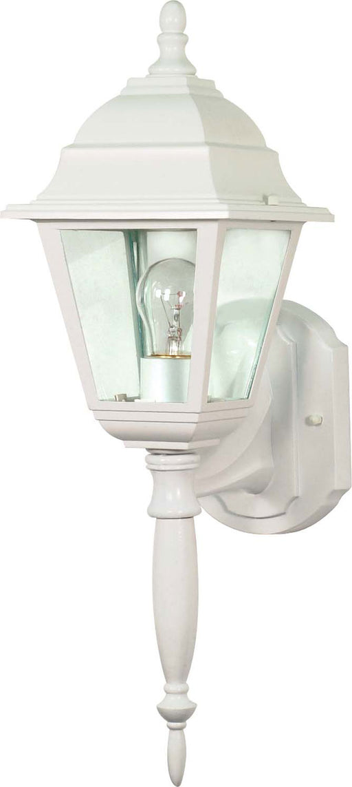 Myhouse Lighting Nuvo Lighting - 60-540 - One Light Wall Lantern - Briton - White