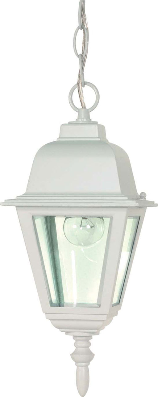 Myhouse Lighting Nuvo Lighting - 60-487 - One Light Hanging Lantern - Briton - White
