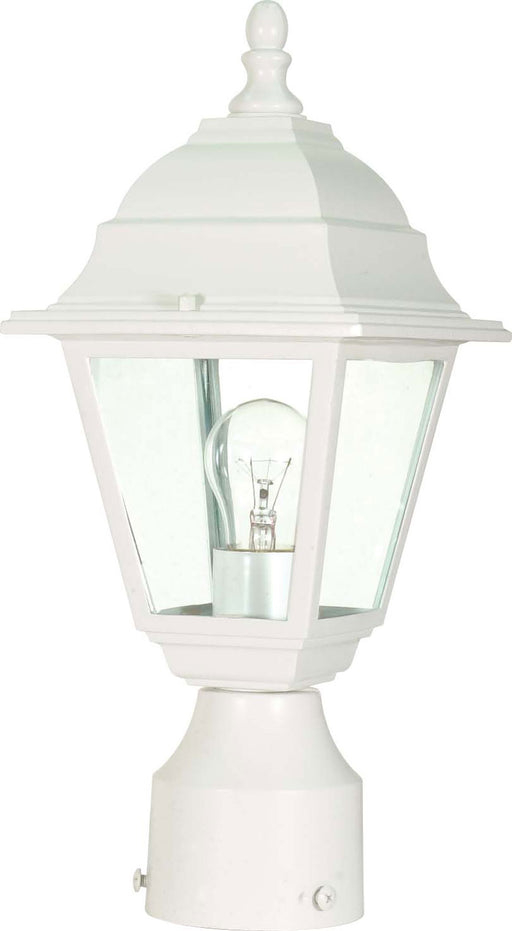 Myhouse Lighting Nuvo Lighting - 60-546 - One Light Post Lantern - Briton - White