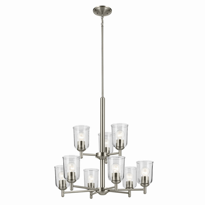 Myhouse Lighting Kichler - 43672NICLR - Nine Light Chandelier - Shailene - Brushed Nickel