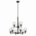 Myhouse Lighting Kichler - 43672OZCLR - Nine Light Chandelier - Shailene - Olde Bronze