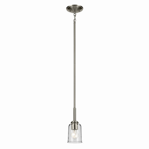 Myhouse Lighting Kichler - 43674NICLR - One Light Mini Pendant - Shailene - Brushed Nickel