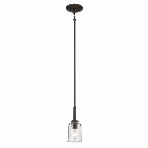 Myhouse Lighting Kichler - 43674OZCLR - One Light Mini Pendant - Shailene - Olde Bronze