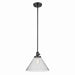 Myhouse Lighting Kichler - 43905BK - One Light Pendant - Avery - Black