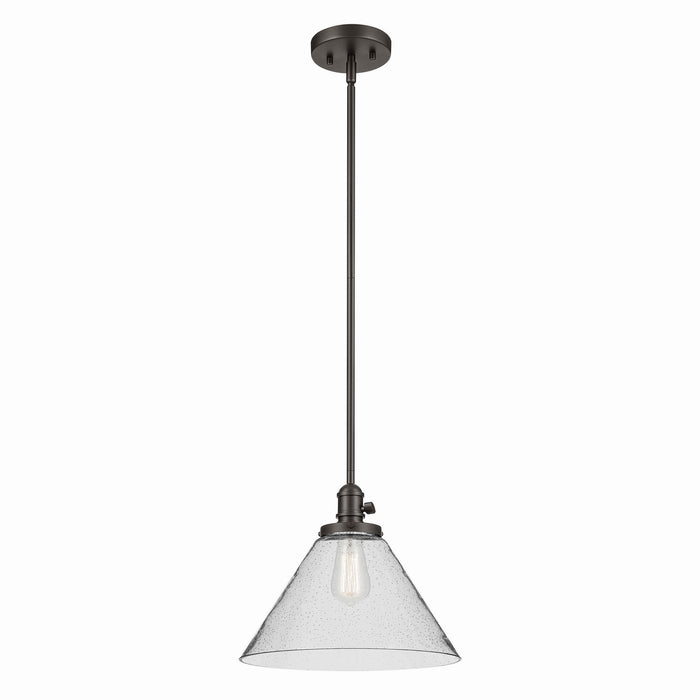 Myhouse Lighting Kichler - 43905OZ - One Light Pendant - Avery - Olde Bronze