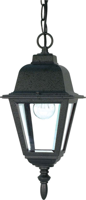 Myhouse Lighting Nuvo Lighting - 60-489 - One Light Hanging Lantern - Briton - Textured Black