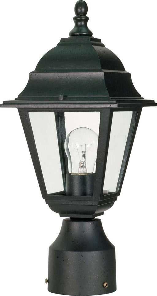 Myhouse Lighting Nuvo Lighting - 60-548 - One Light Post Lantern - Briton - Textured Black