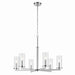 Myhouse Lighting Kichler - 44013CH - Six Light Chandelier - Crosby - Chrome