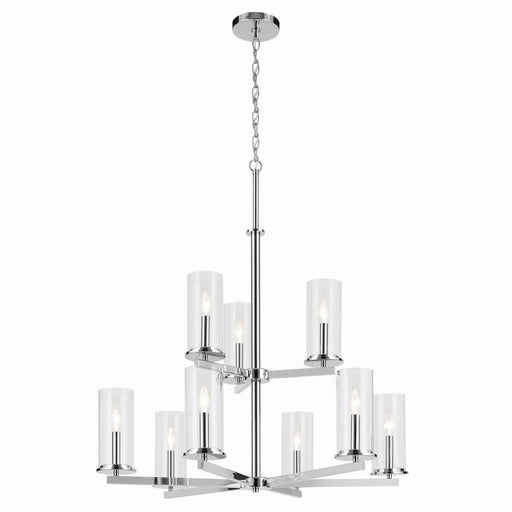 Myhouse Lighting Kichler - 44014CH - Nine Light Chandelier - Crosby - Chrome